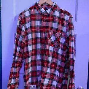 HM Flannel w/ Gold Side Zippers